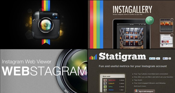 App, Gram, instagram, Webstagram, Varumärke